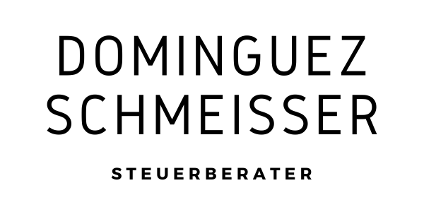 Dominguez Schmeisser Steuerberatung Logo Schwarz Weiß